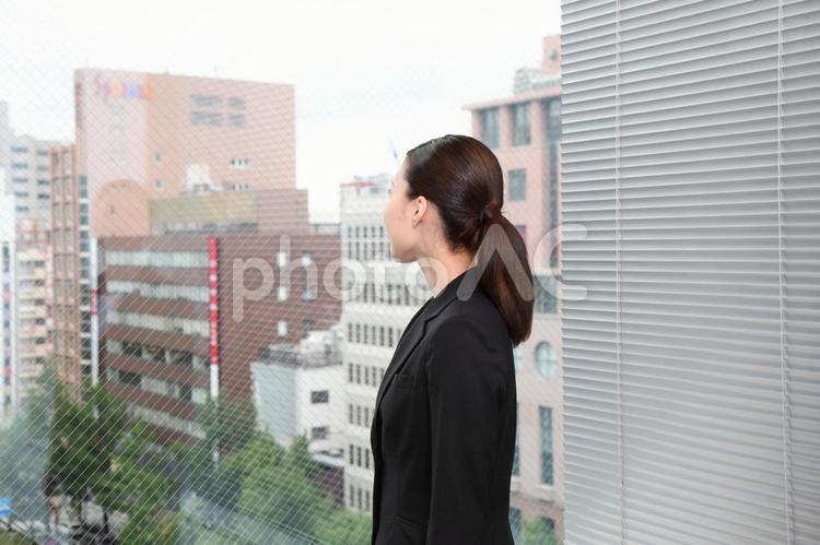 商業女性2看看窗外, 業務, 公司職員, ol, JPG