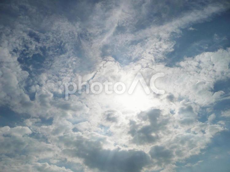 雲差距, 天空, 太陽, 雲, JPG