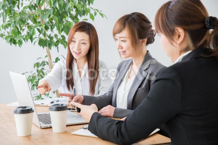 會議形象（微笑）, 女實業家, 業務, 約會, JPG