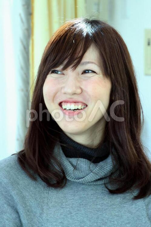 女性微笑, 年輕, 日本人, 20代, JPG